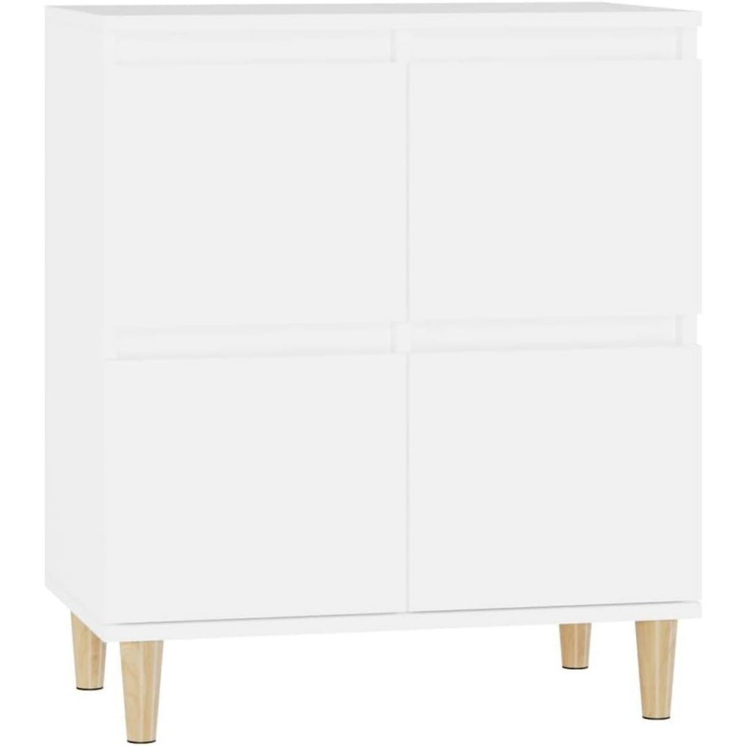 Credenza da soggiorno 60 x 35 x 70 cm nero