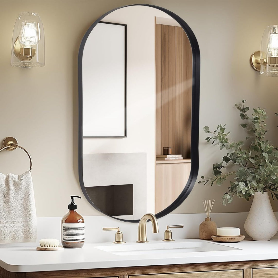 Arredo per soggiorno con vetro stile vintage