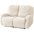 Divano confortevole fodere divano reclinabile resistenti all'acqua, bianco