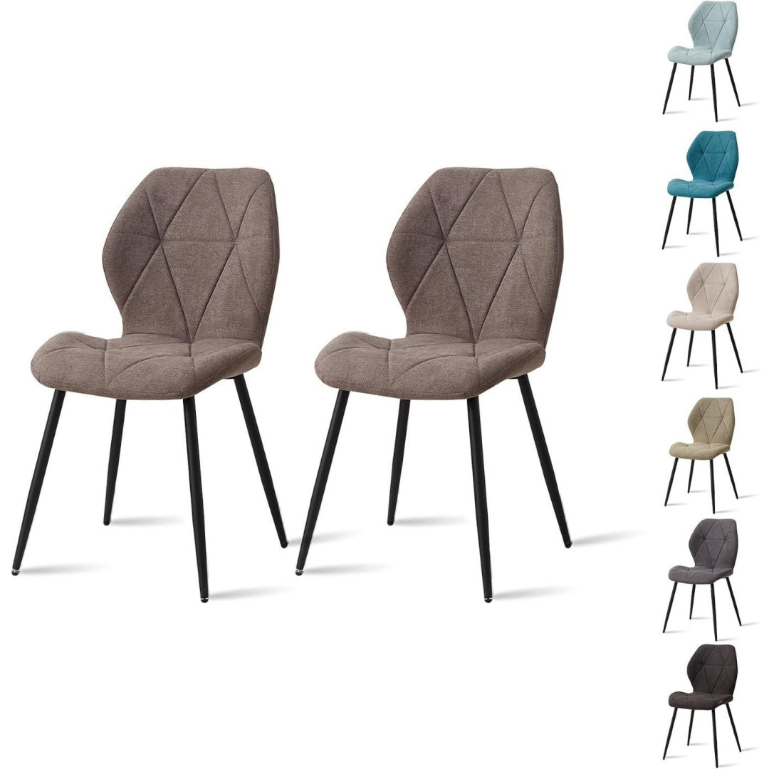 Mobile funzionale rivestimento in tessuto stile scandinavo marrone