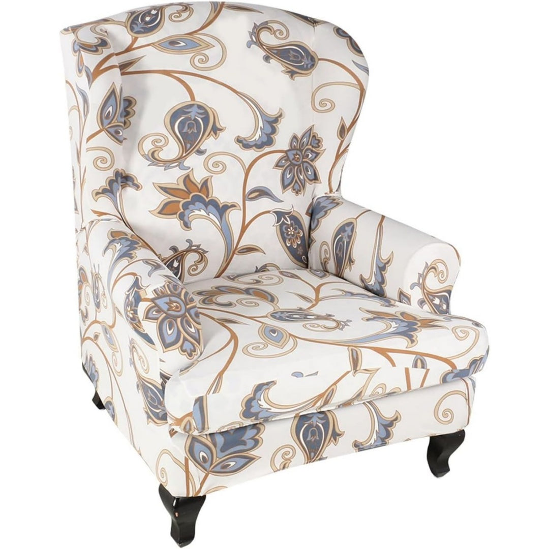 Seduta lounge HAOYONG Wingback Copripoltrona schienale alto nero