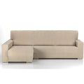 Seduta imbottita beige regolabile