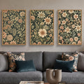 Arredo per soggiorno stile vintage naturale