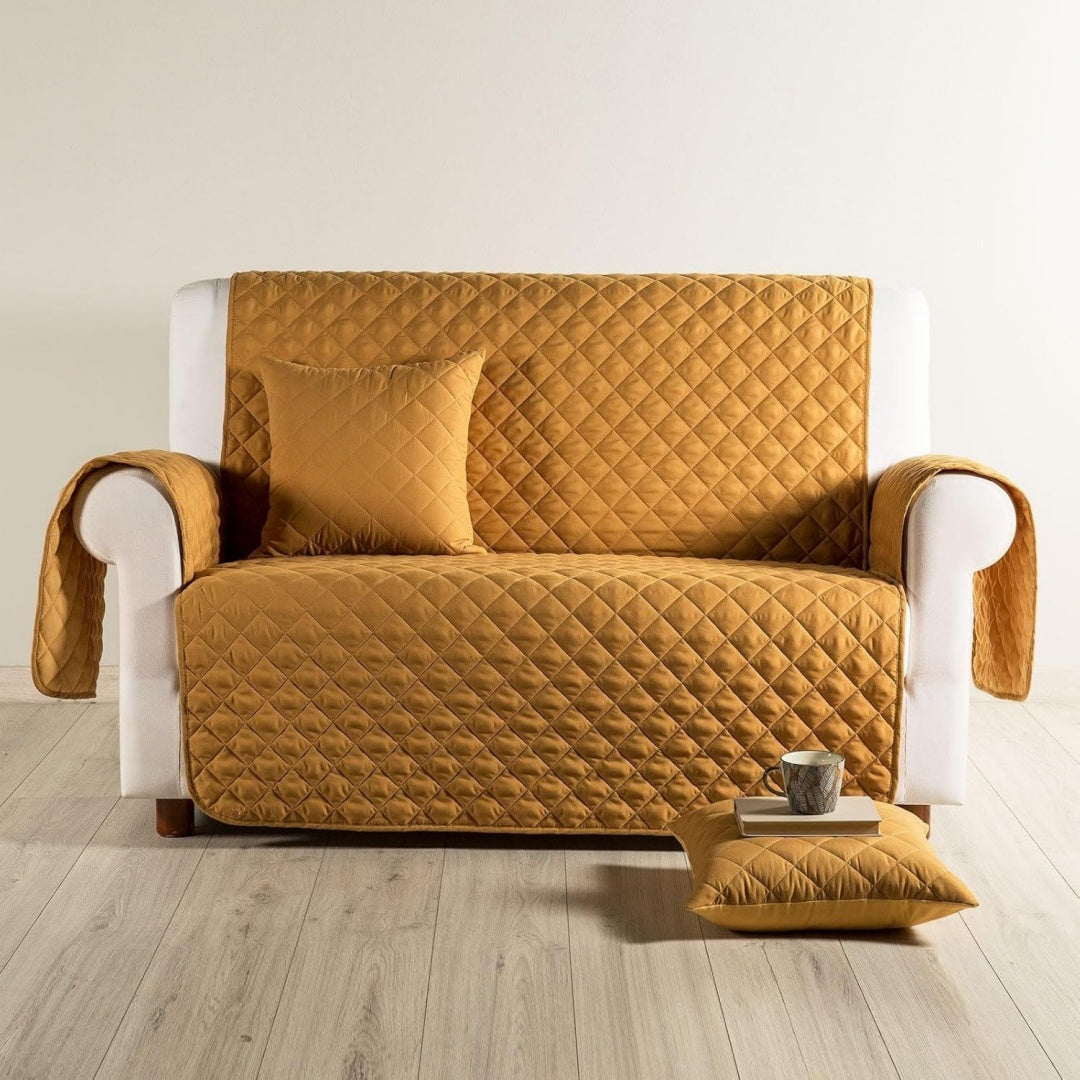 Seduta imbottita Caleffi Modern Salvadivano Copridivano Salvadivano, oro