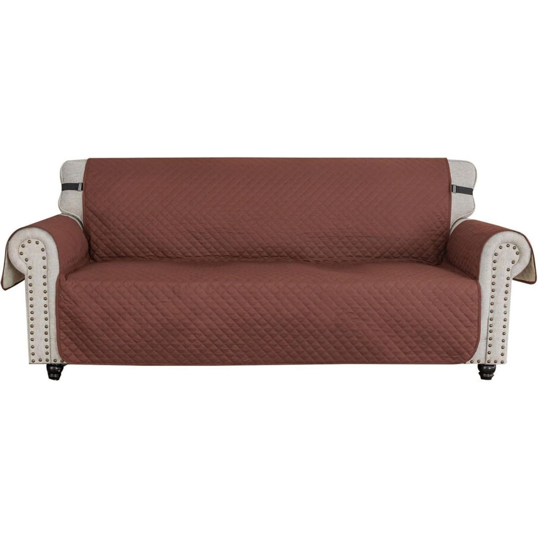 Seduta imbottita Copridivano design antiscivolo FOUR SEATS grigio scuro