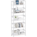 Libreria contenitore bianco regolabile in MDF