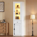 Mobile vetrina con cassetti con illuminazione LED bianco